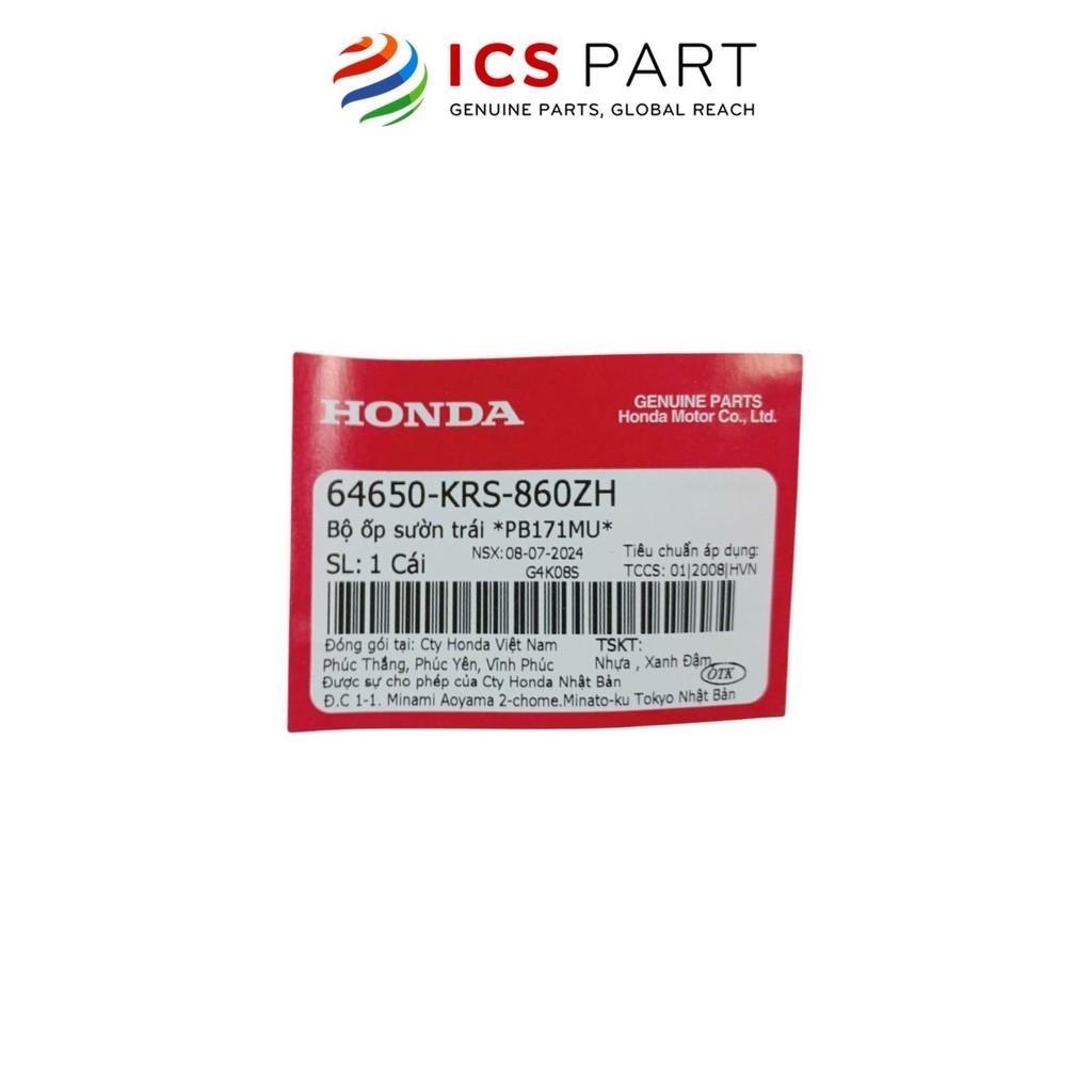 Sườn Trái HONDA Wave 100 Xanh Tím Pb171Mu (Có Tem) (64650KRS860ZH)