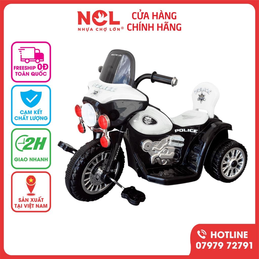 Xe 3 Bánh Trẻ Em Moto Cảnh Sát - M1724-X3B