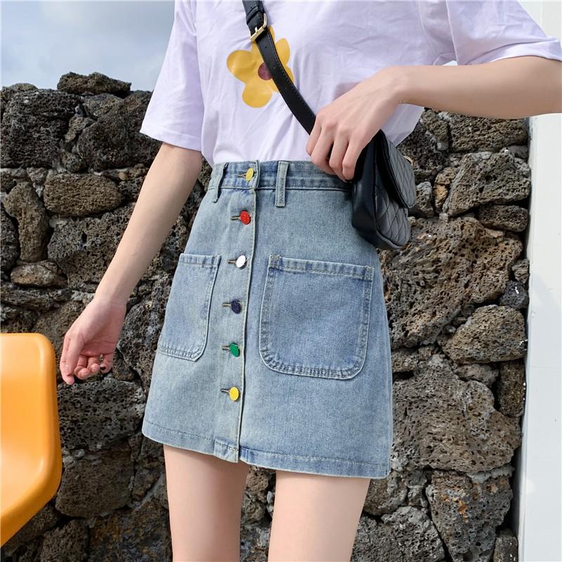 Chân váy jeans Ulzzang Quảng Châu VJN10