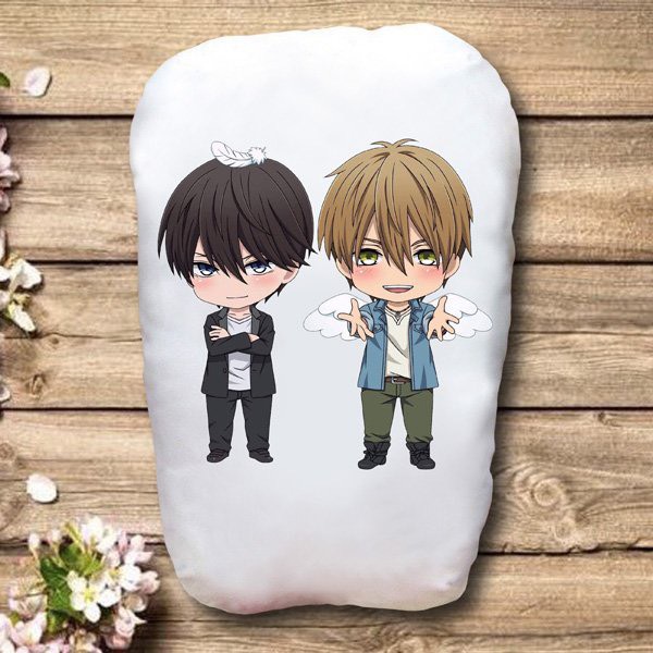 Gấu dakagetai otoko 2 mặt ảnh 22-50cm/ gối ngủ anime dakagetai otoko