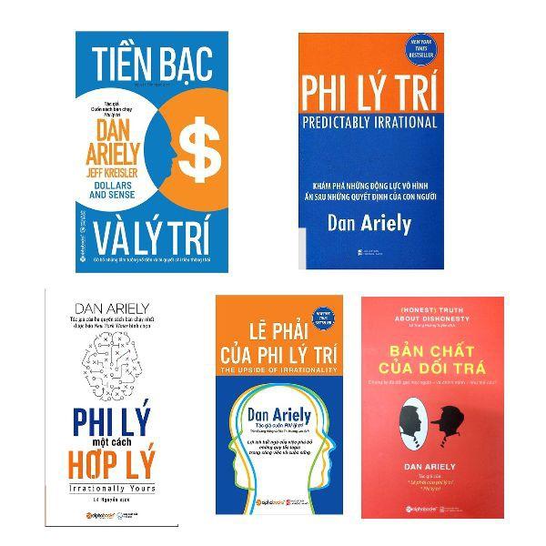 Combo sách về lý trí của tác giả Dan Ariely