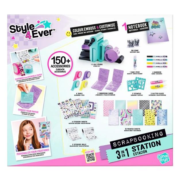 Đồ Chơi Dụng Cụ Trang Trí Sổ 3 Trong 1 - Style 4 Ever OFG275