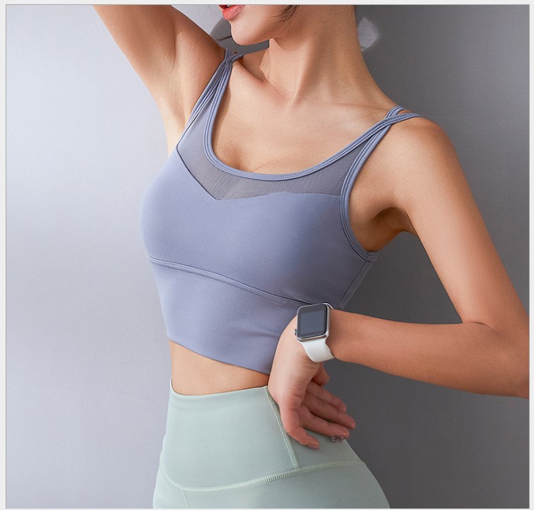 Bộ đồ tập gym nữ 3 món, áo khoác, áo bra có mút đệm và quần dài