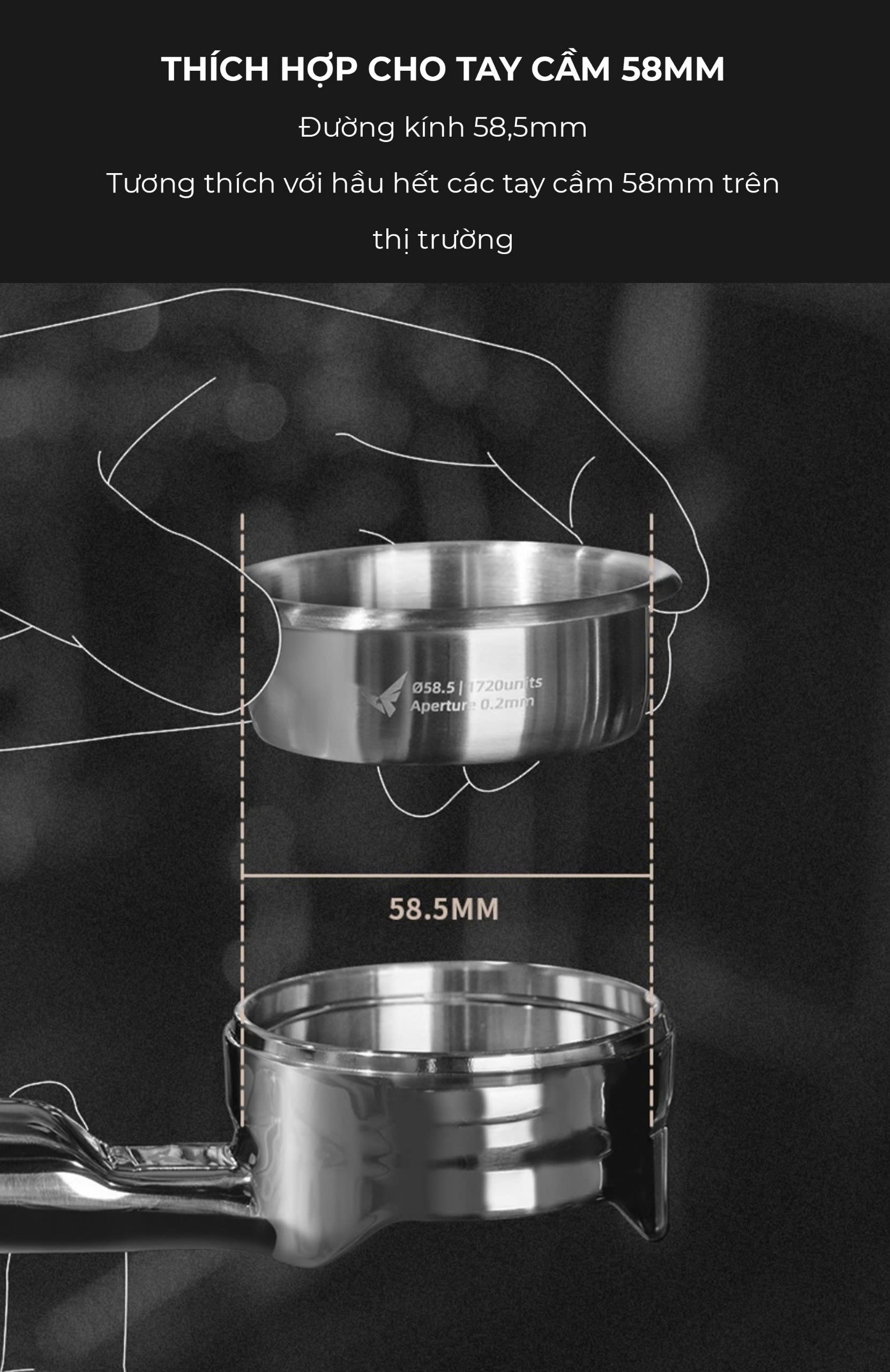 Feepie filter giỏ lọc GOW lốc xoáy inox 304