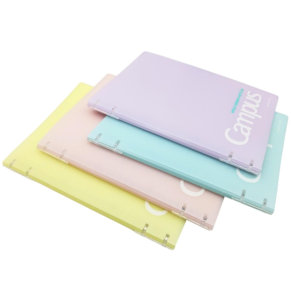 Sổ Bìa Còng 4 Lỗ Kusumi B5 - Campus BN-B5H4KU-MU - Màu Vàng