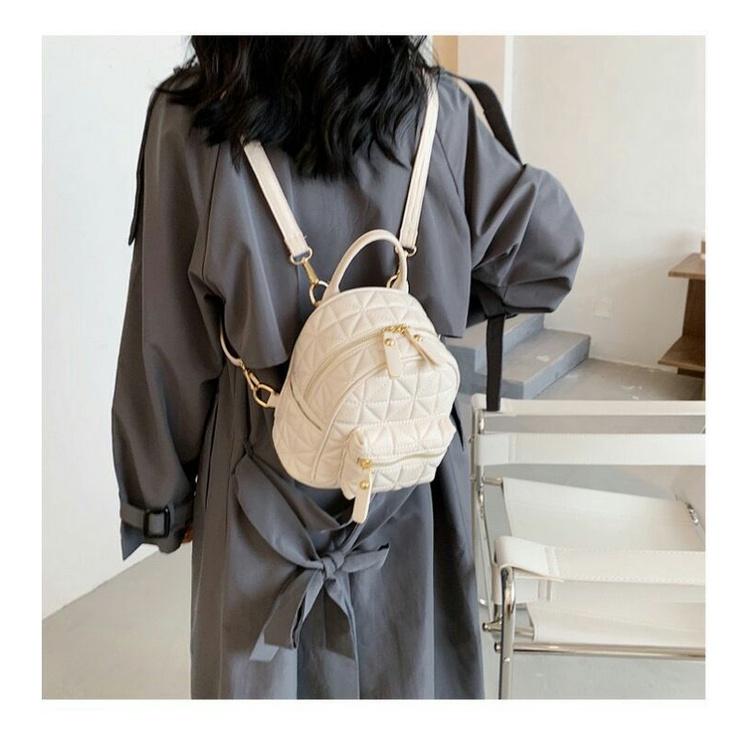 Balo mini đa năng trần trám da mềm quảng châu