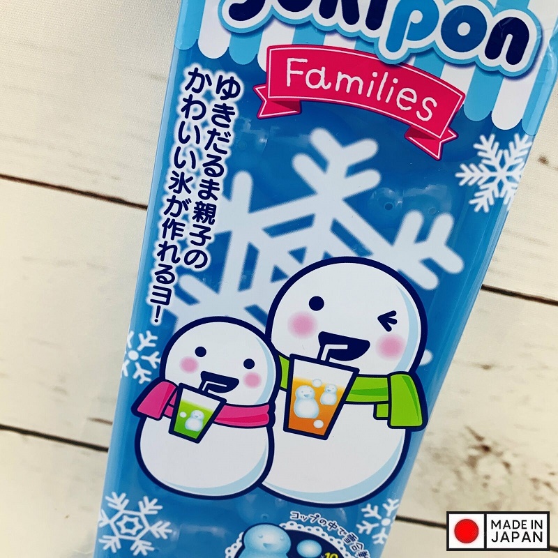 Khay làm đá hình người tuyết DeLijoy Families - Hàng Nội Địa Nhật Bản