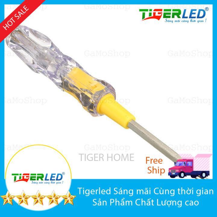 combo 8 Tua vít 2 đầu kiêm bút thử điện đa năng an toàn tiện lợi Tigerled vietnam