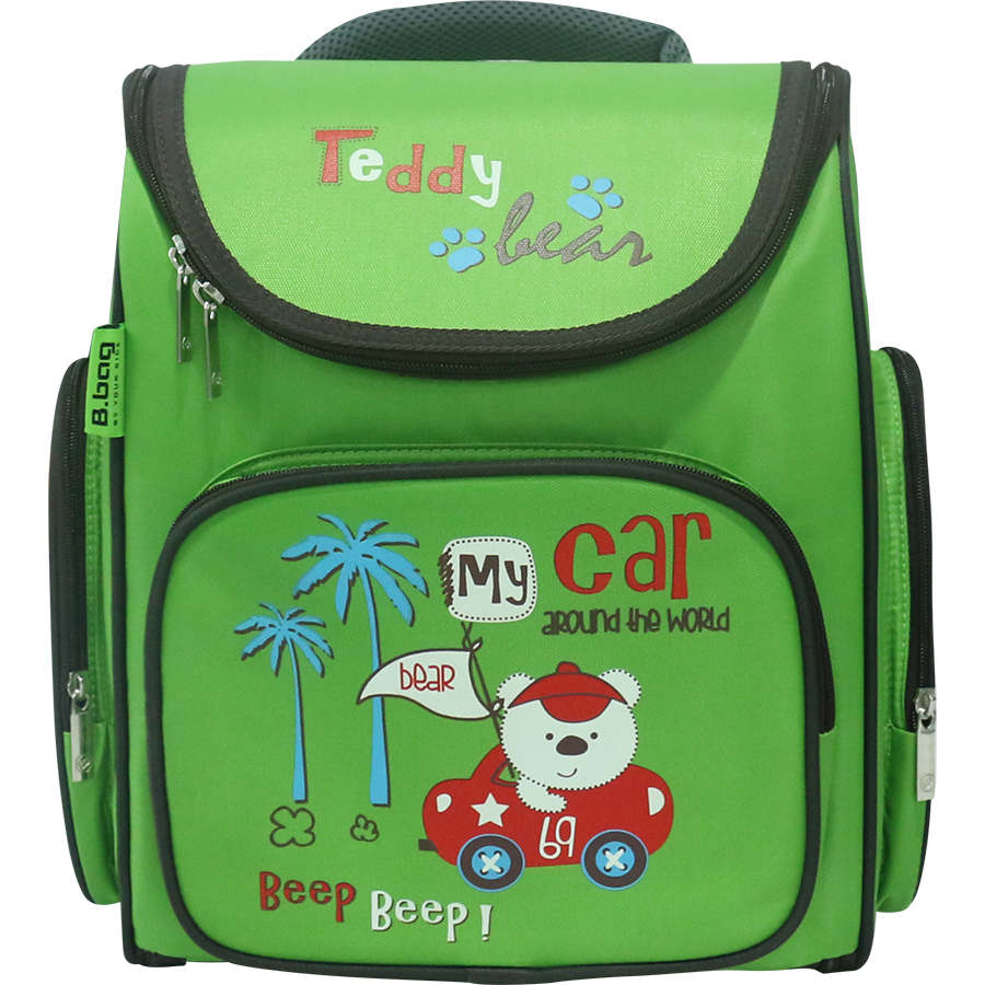 Cặp Học Sinh Chống Gù Teddy Bear B.BAG B-12-015 (28.8 x 36.5 m) - Xanh Lá