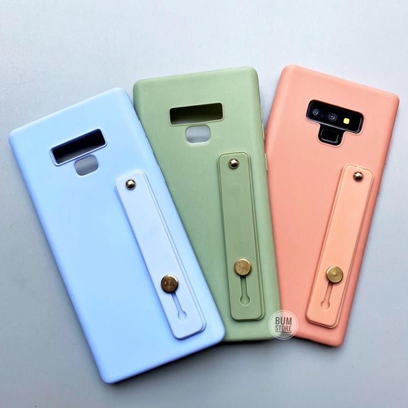Ốp silicon dẻo kèm dây xỏ tay cho samsung galaxy Note 10 / Note 10 plus / S10 / S10 Plus / Note 9 / Note 8 / S9+ / S8+