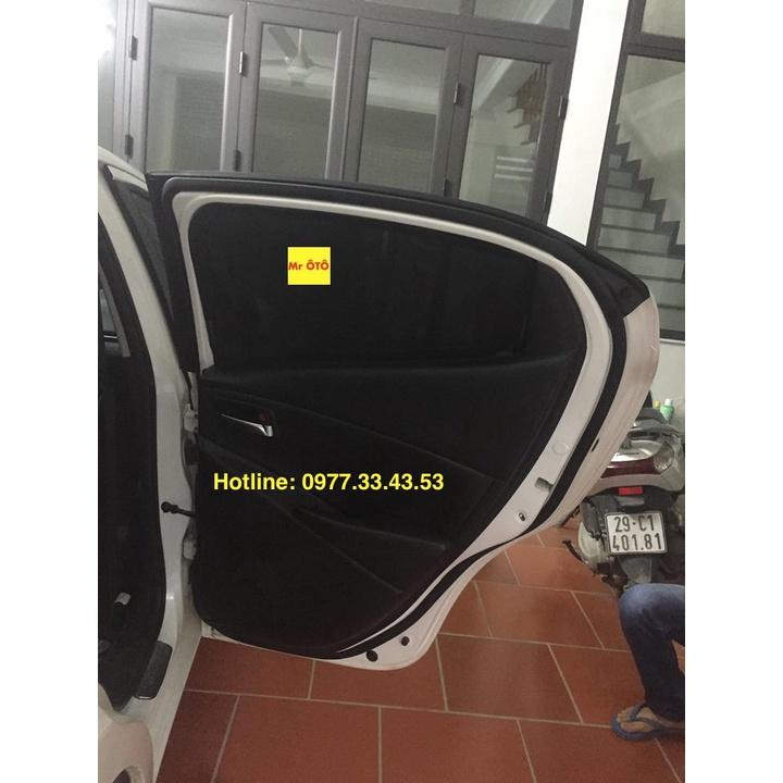 Rèm Che Nắng Xe Mazda 2 Hatback Hàng Loại 1. Cam Kết Vải Dày Dặn, Chuẩn Khít Theo Xe