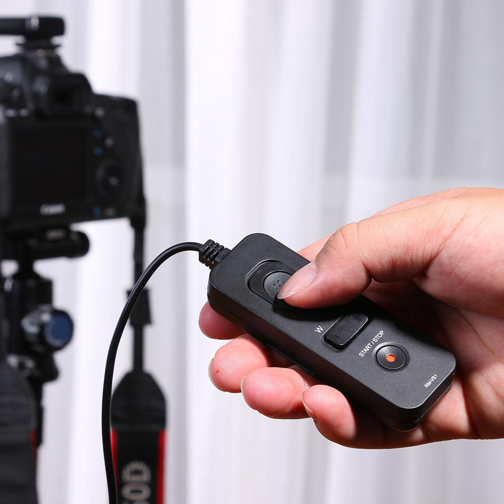 RM-VS1 Remote Control Shutter điều khiển quay phim cho Sony a5100, a6400, a6600, a7iii, a7ii ...