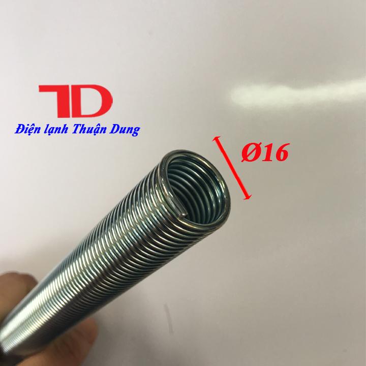 Lò xo uốn ống đồng phi 16 luồn ngoài ống