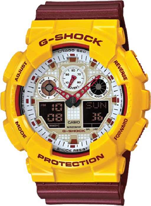 Đồng hồ Casio Nam G Shock GA-100CS-9ADR