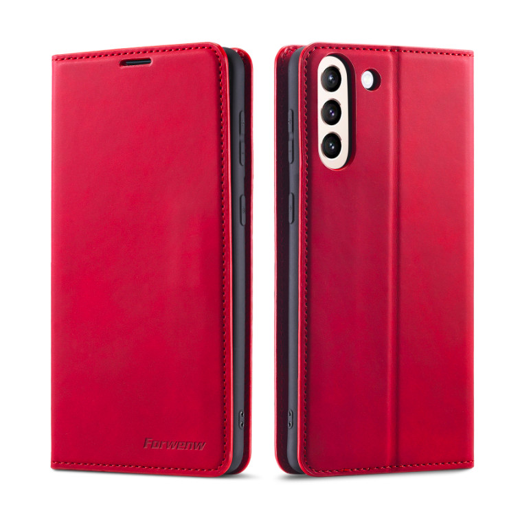 Bao da dạng ví cho Samsung S21 Fe , S23 Fe , S24 Fe , S25 Fe hiệu Forwent - Hàng chính hãng 