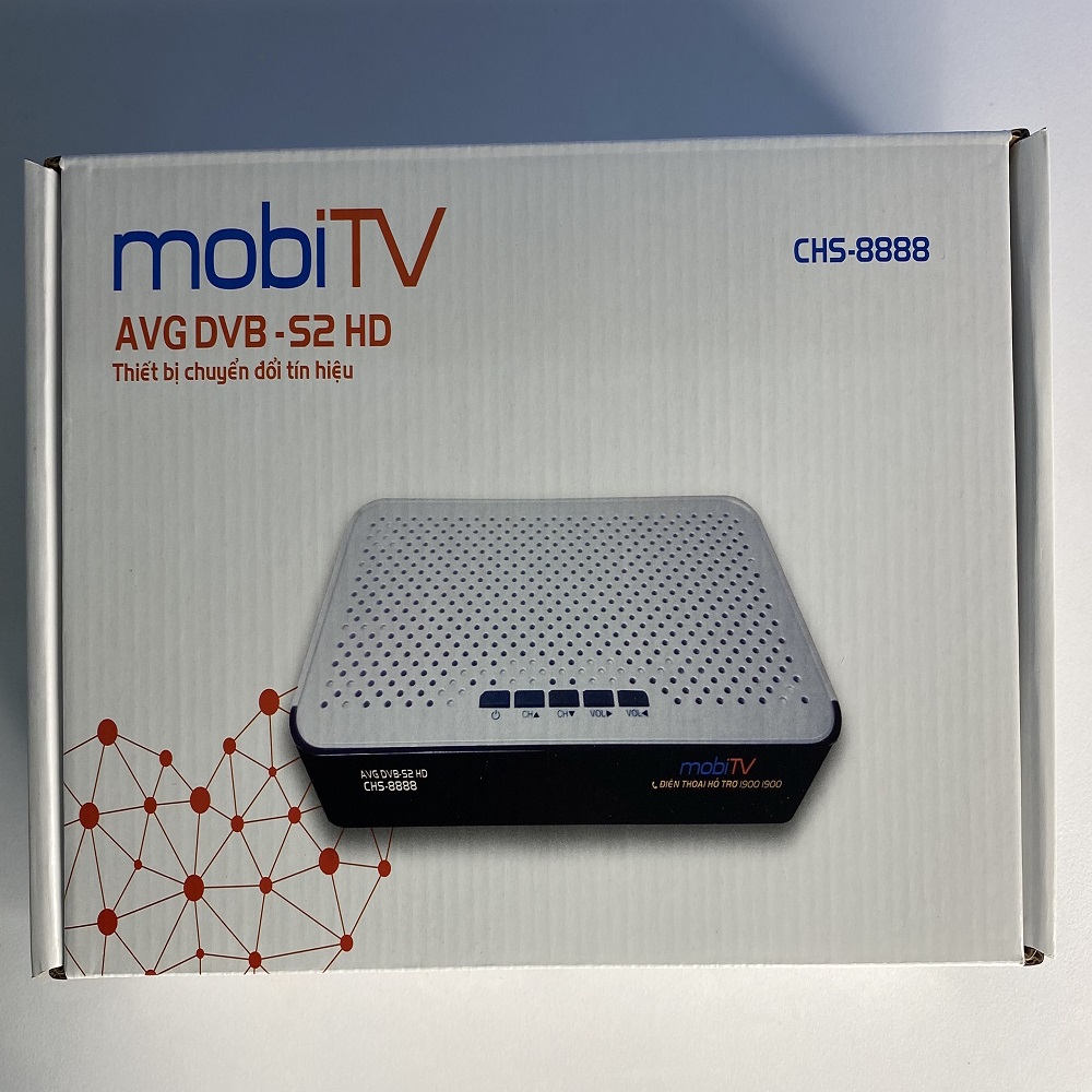 ĐẦU THU TRUYỀN HÌNH SỐ VỆ TINH DVB S2 MOBITV HÀNG CHÍNH HÃNG.