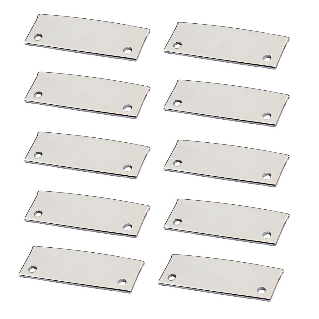 Baoblade 10 Miếng Sắt Đàn Guitar Điện Kép Đường Sắt Bán Đĩa