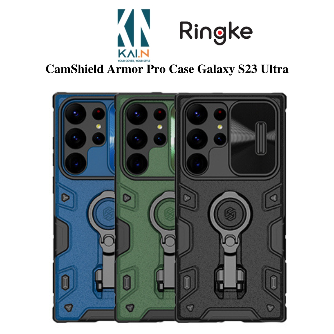 Ốp Lưng Nillkin CamShield Armor Pro Dành Cho Samsung Galaxy S23 Ultra - Hàng Chính Hãng
