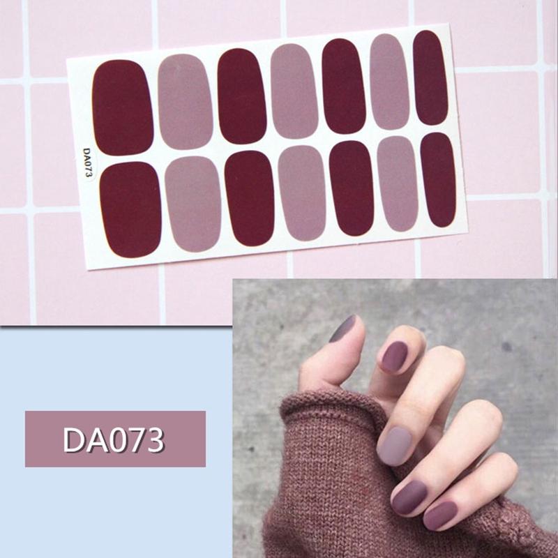 Set 14 miếng dán móng trang trí nghệ thuật