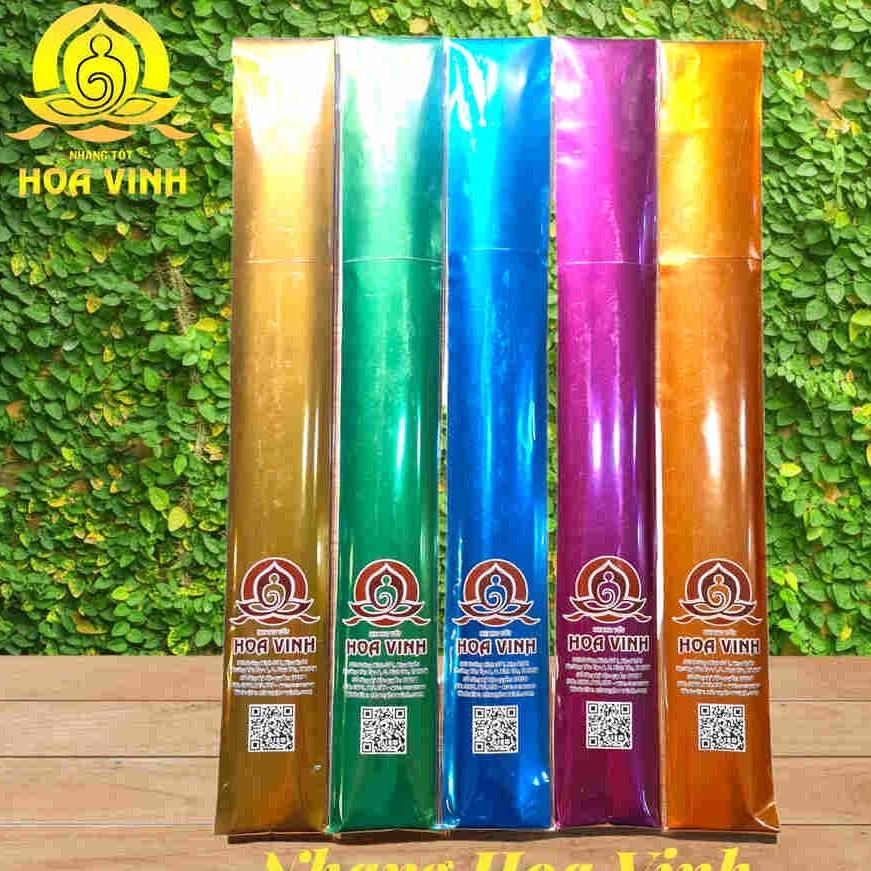 NHANG HOA VINH CHÍNH HÃNG 150K - COMBO 1 HỘP , ĐỦ 5 MÙI HƯƠNG , LOẠI 4 TẤC