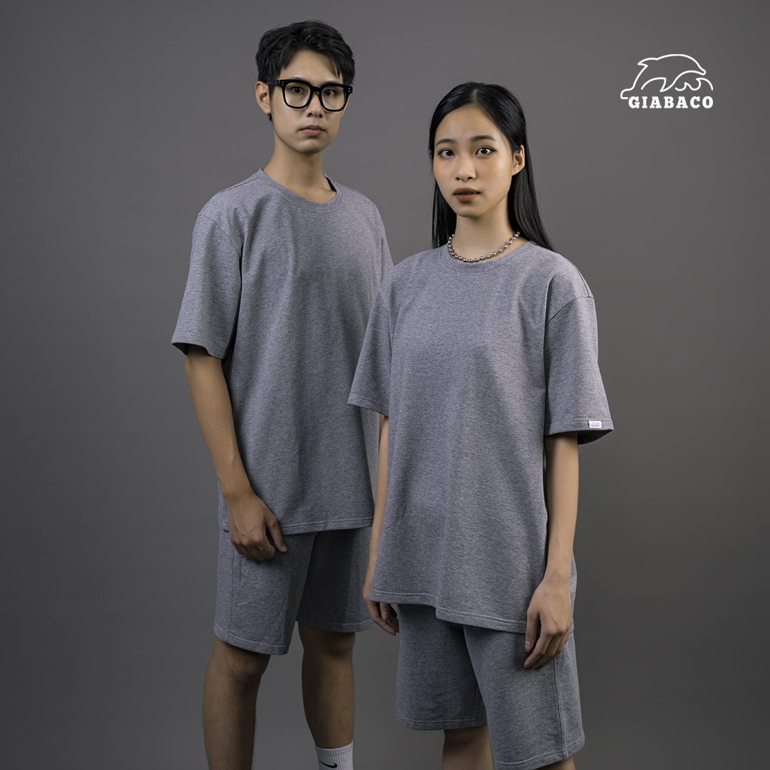 Set GREY Giabaco Unisex BO001 Set Đồ Bộ Cao Cấp