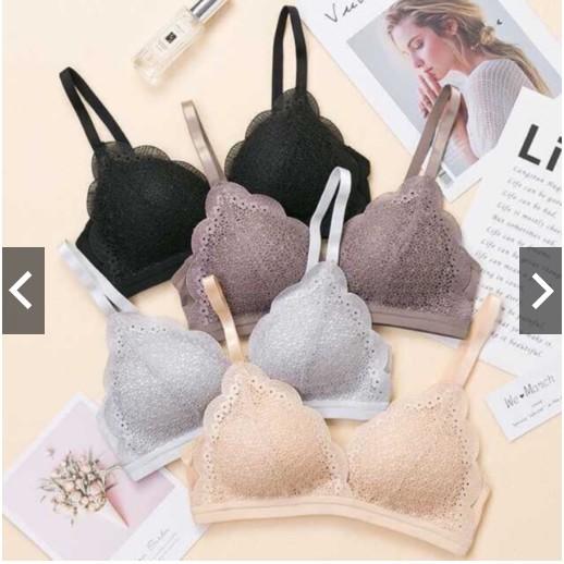 Áo Lót NữÁo lót không gọng ren hoa baby