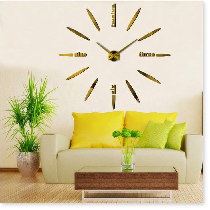 Đồng hồ dán tường DIY Minimalism 70-120cm