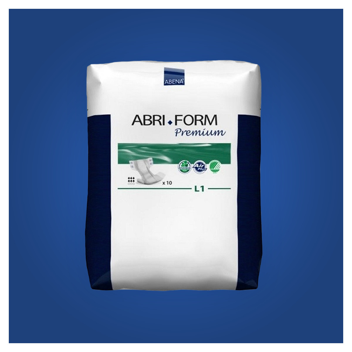Tã dán người lớn Abena Abri Form Premium L1 (10 miếng) - Nhập khẩu Đan Mạch