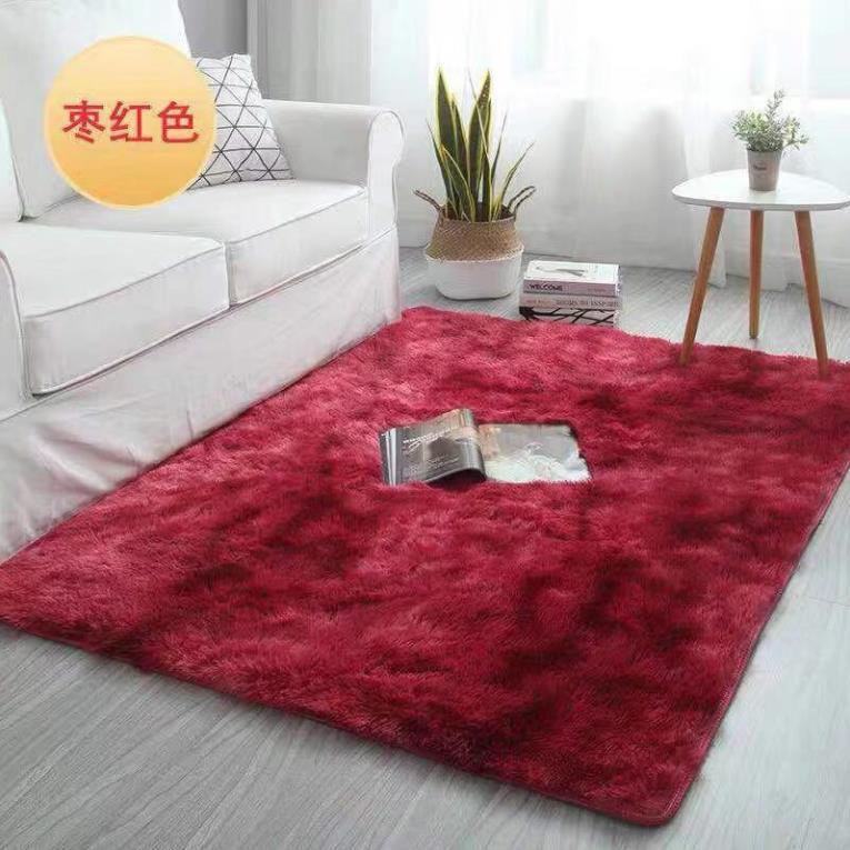 Thảm Lông Trải Sàn Cao Cấp Lông Dài 1m2x1m6 Dành Cho Thiết Kế Decor