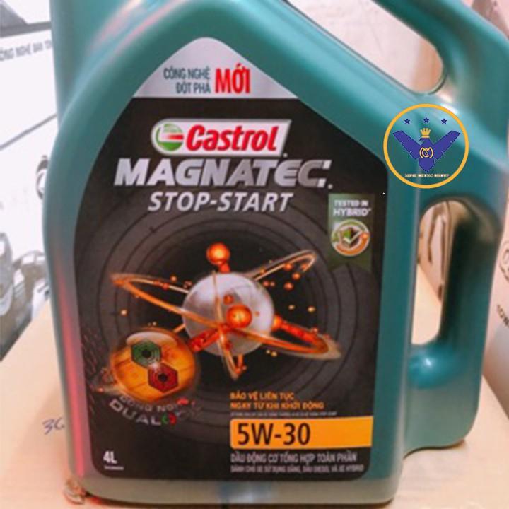 Dầu nhớt Castrol Magnatec Stop Start Dualock 5W-30 Can 4L