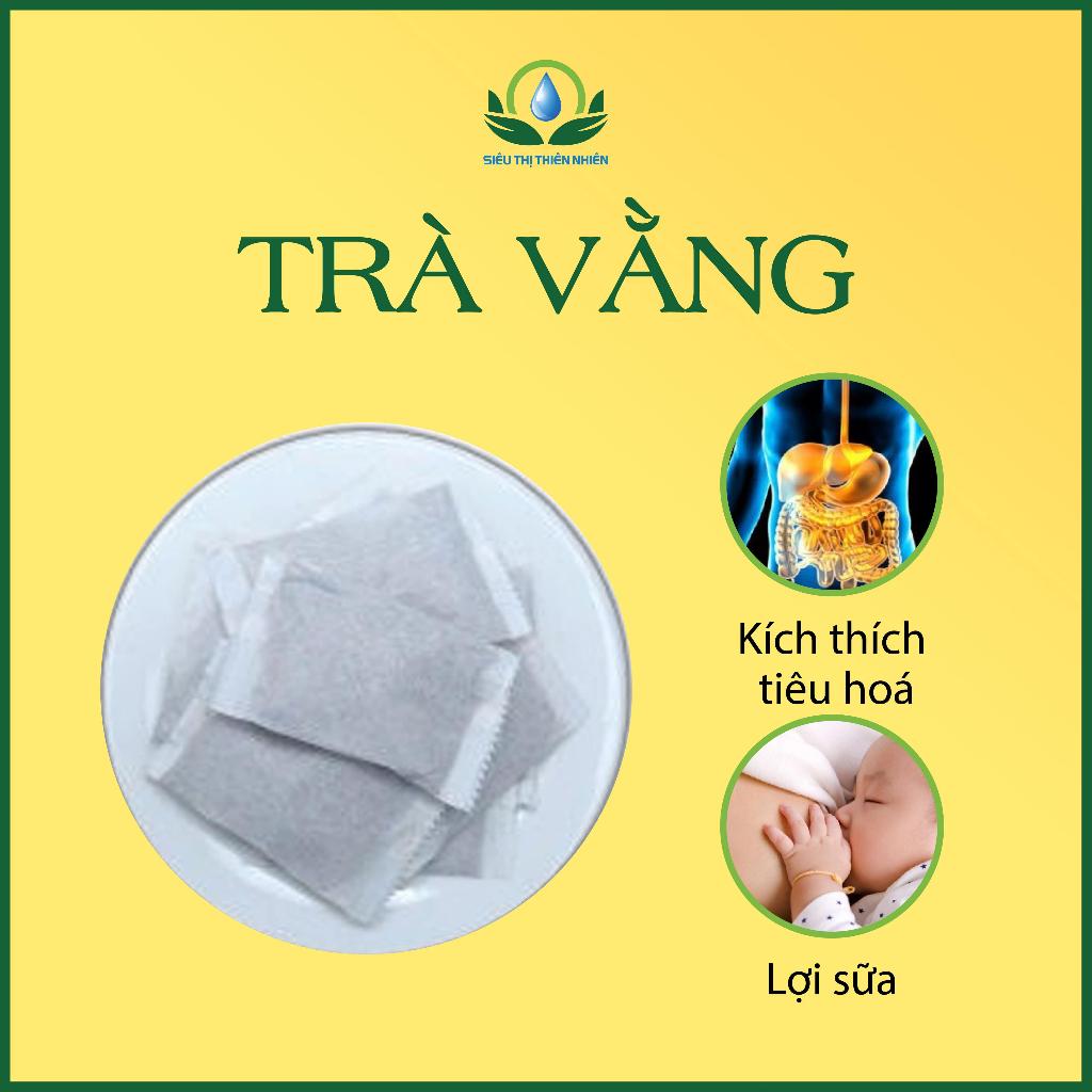 Trà Vằng giúp lợi sữa, kích thích tiêu hóa Hộp 30 Túi Lọc x3g của Siêu Thị Thiên Nhiên