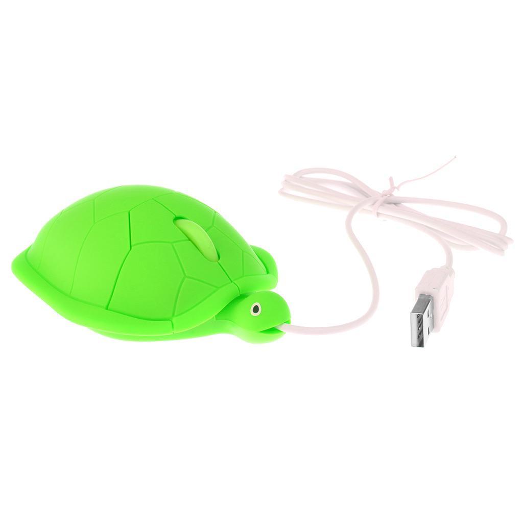 Cute Tortoise Mouse   USB 3D   Turtle Mice For PC Laptop Green