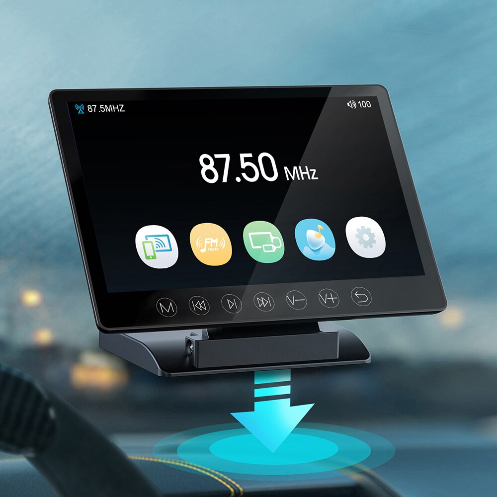 Màn hình giải trí đa phương tiện đặt Taplo cho xe hơi 7 Inch Car Radio Autoradio Stereo Receiver FM TF HD MP5 Player