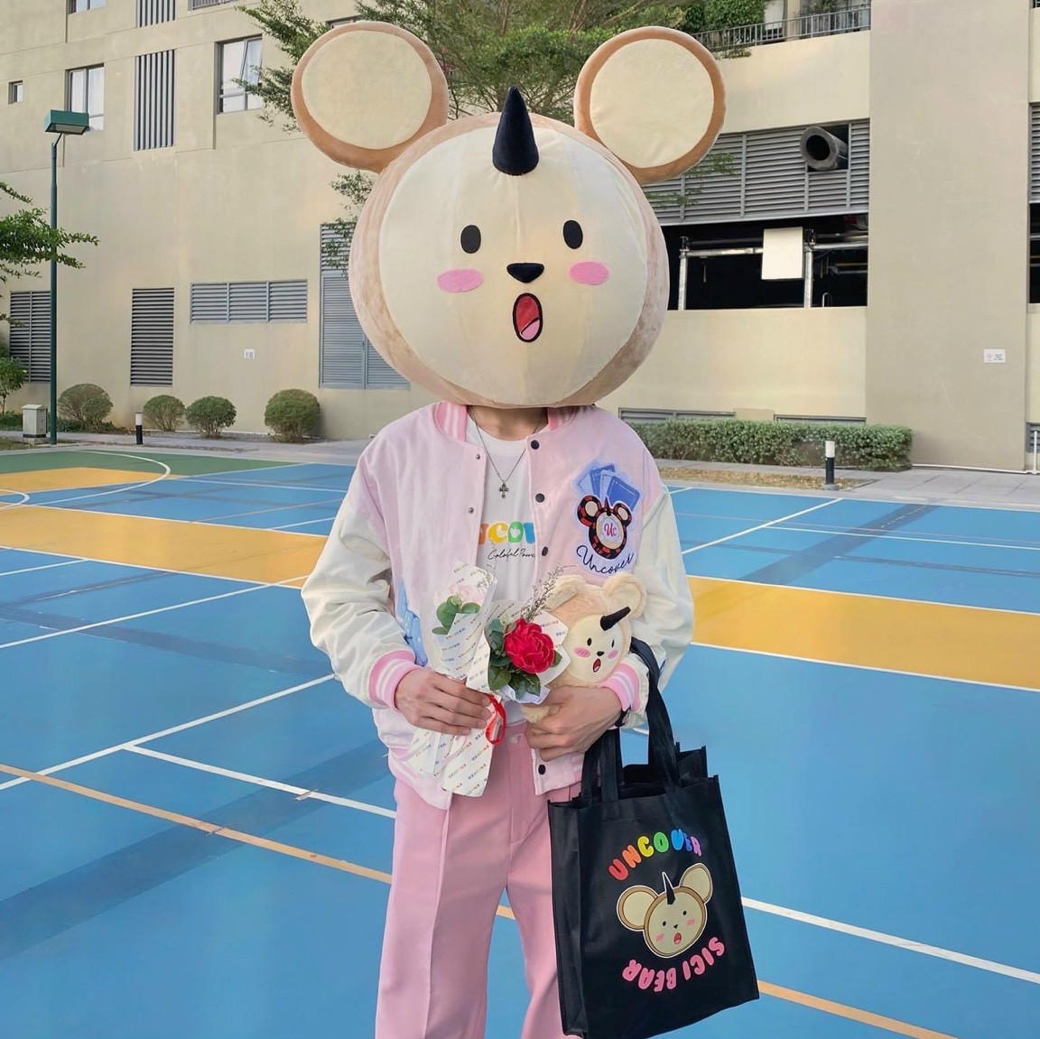 Áo Khoác BOMBER Thêu Logo nam nữ, Áo khoác nhung bomber hoạt hình in hình đẹp, áo khoác unisex ulzzang from rộng