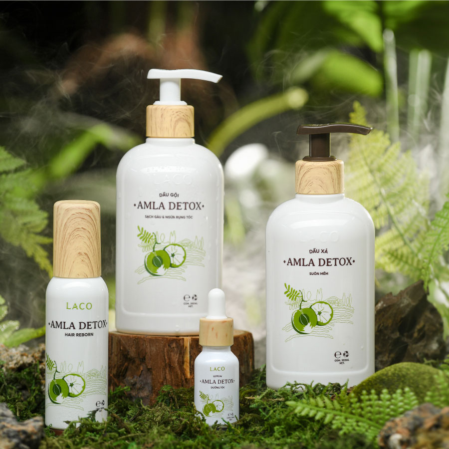 Serum Dưỡng Tóc Amla Detox - Kích Thích Mọc Tóc