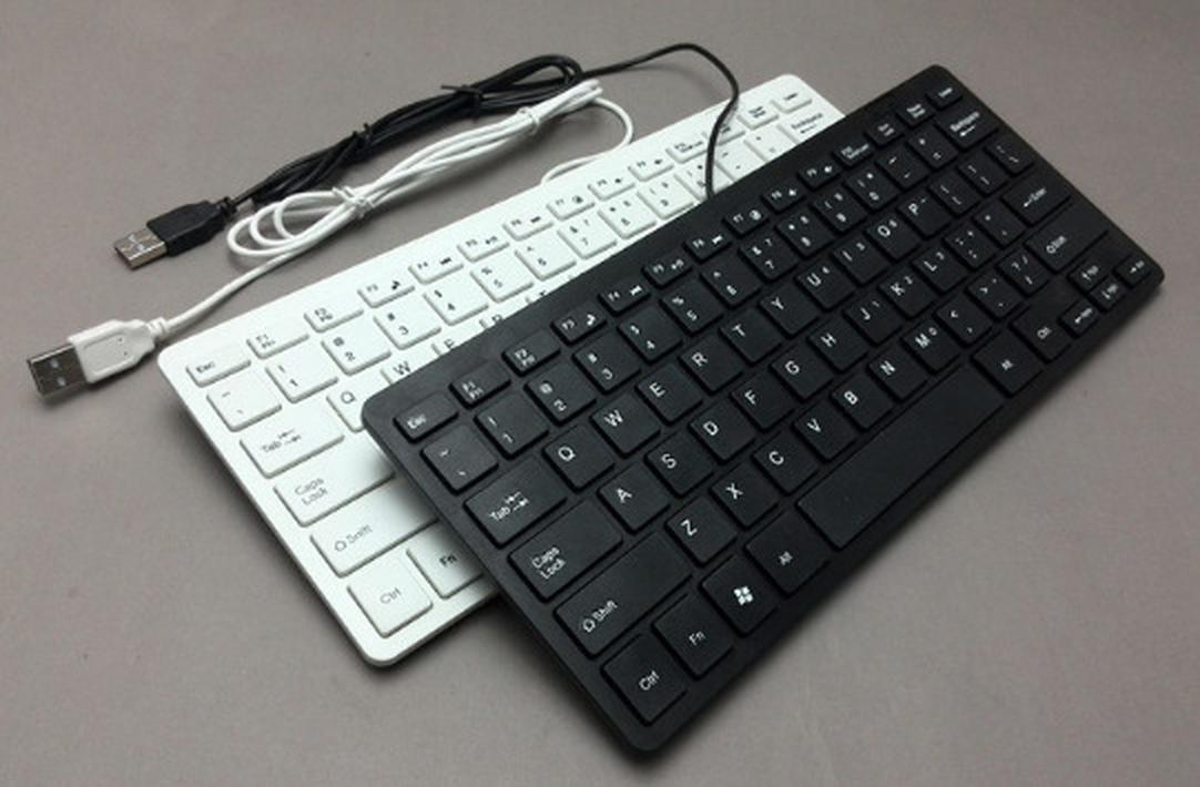 Bàn phím mini USB thuận lợi nhất Bàn phím có dây phím sô cô la K1000 tại chỗ một phím