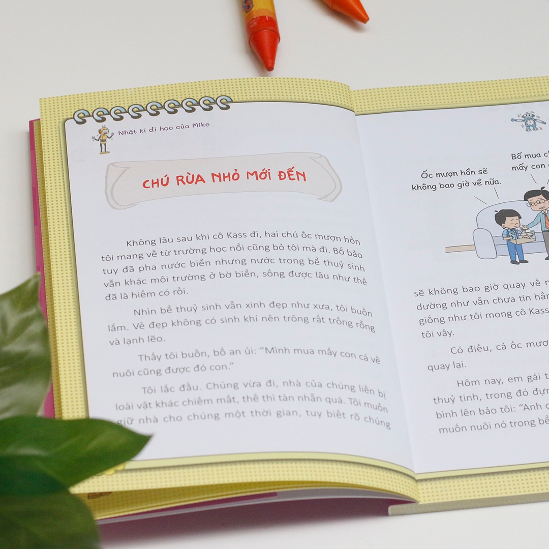 Sách: Combo Nhật Kí Đi Học Của Mike (Trọn Bộ 4 Tập)
