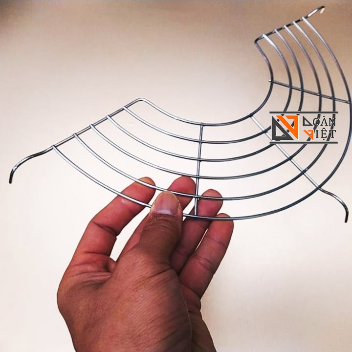 VĨ GÁC CHIÊN INOX - Vỉ gác chảo phơi hong đồ chiên, đồ nướng TIỆN LỢI. Dụng cụ nhà bếp dùng ráo dầu mỡ phù hợp cho mọi GIA ĐÌNH