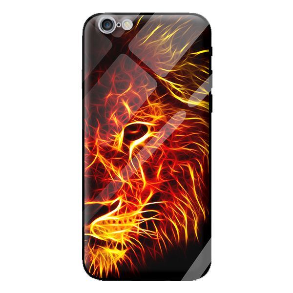 Ốp kính cường lực cho iPhone 6 mèo 28 - Hàng chính hãng