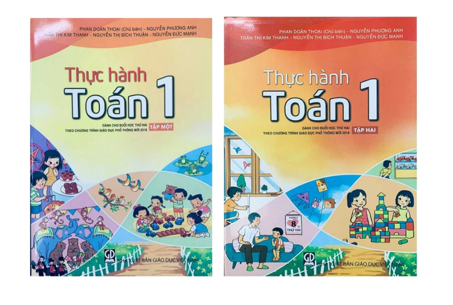 Sách - Combo Thực Hành Toán 1  - Theo Chương Trình Giáo Dục Phổ Thông Mới 2018