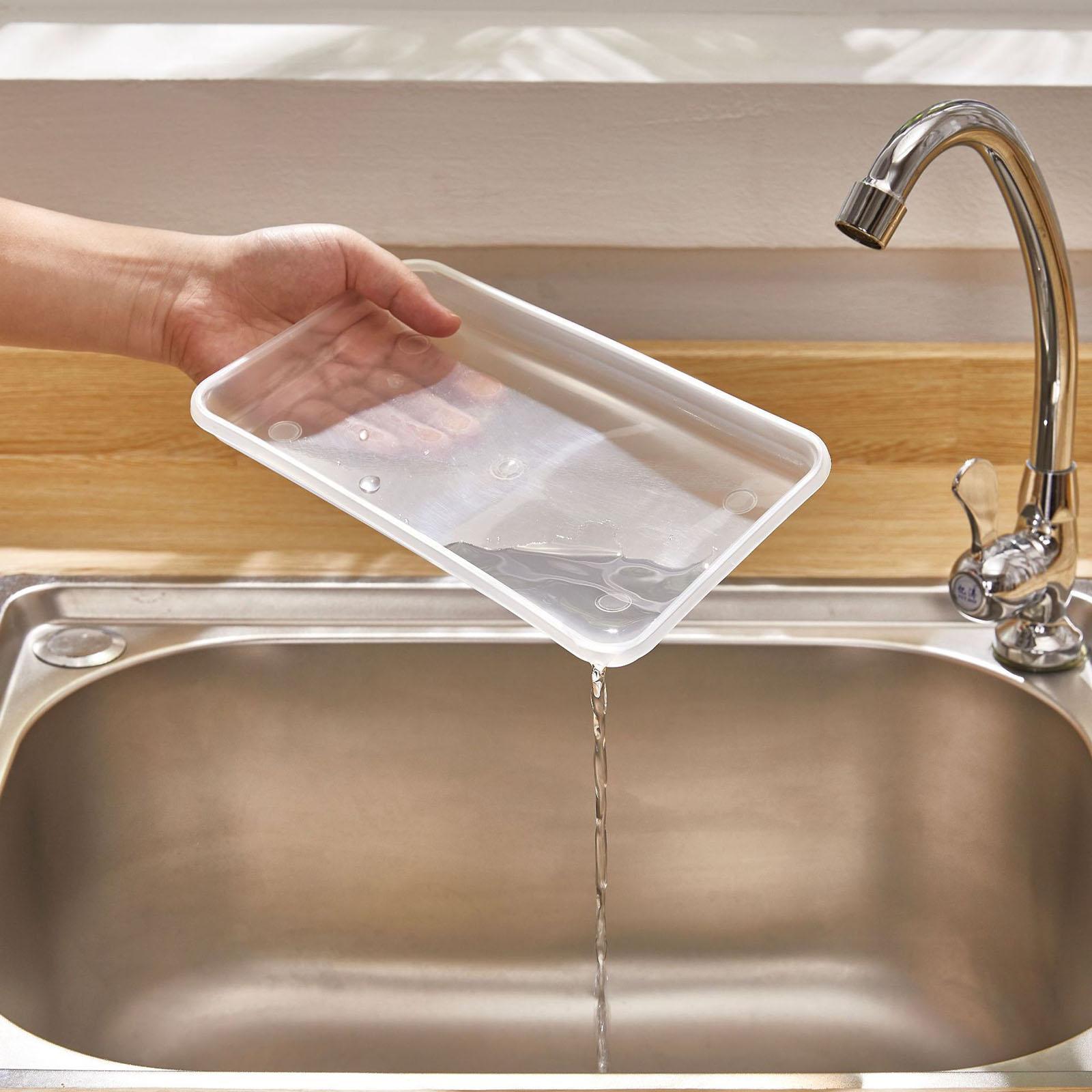 Brush Soap Dispenser Holder Rustproof Sponge Holder for Bathroom