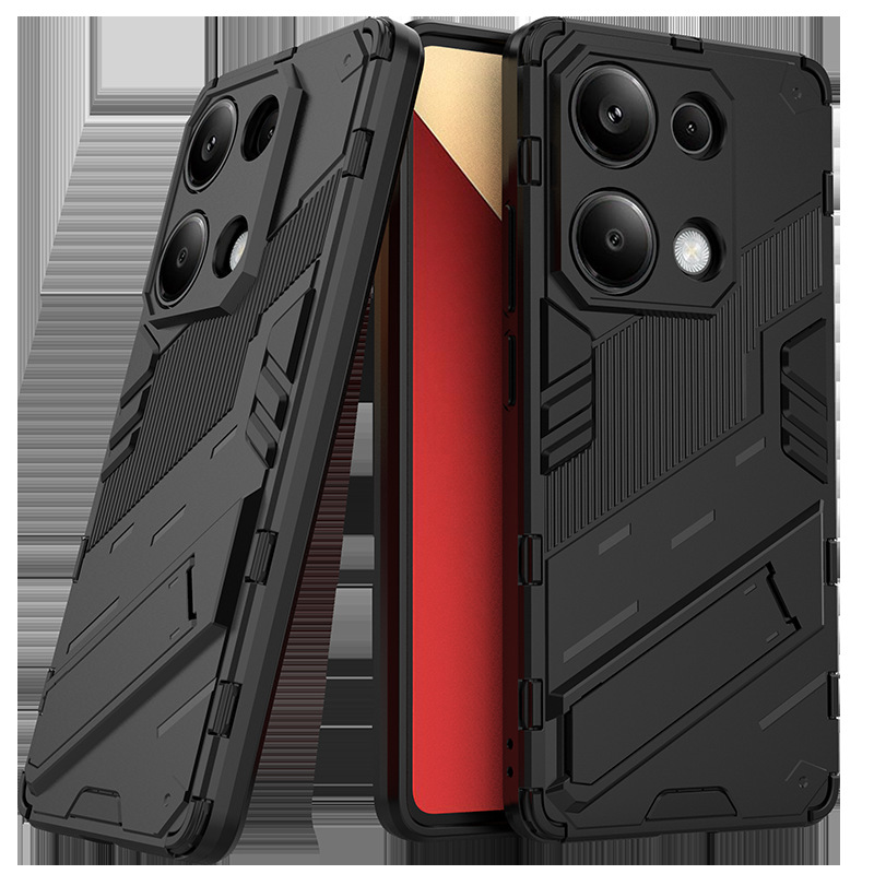 Ốp lưng cho Xiaomi Redmi Note 13 Pro 4G /POCO M6PRO 4G chống sốc bảo vệ camera sau hiệu BIBERCAS - Hàng chính hãng