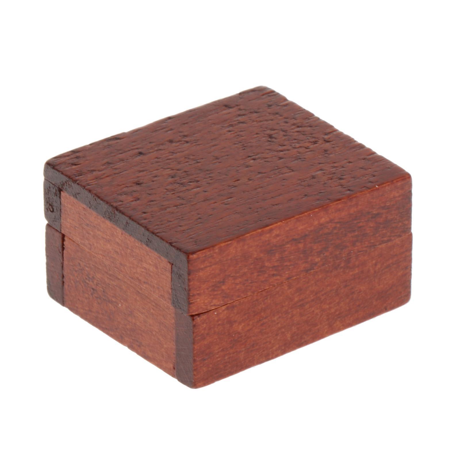 1/12 Doll Wood Jewelry Organizer Classic for BJD Doll DIY Scene Children Toy