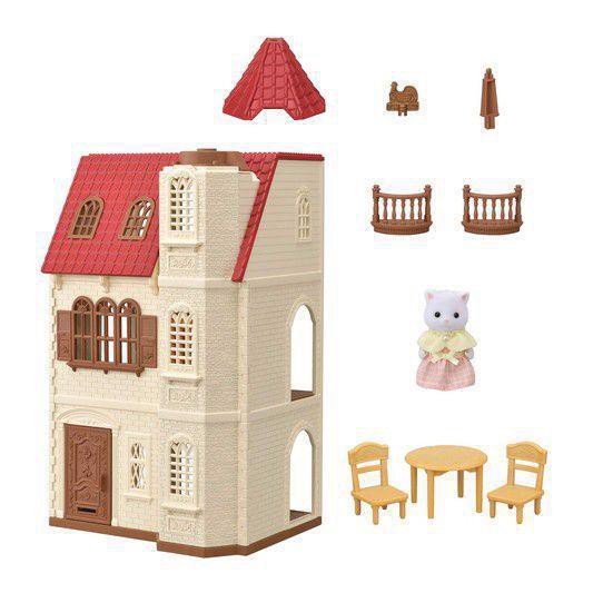 Đồ chơi nhập vai Nhà Tháp Mái (có thang máy) Sylvanian Families