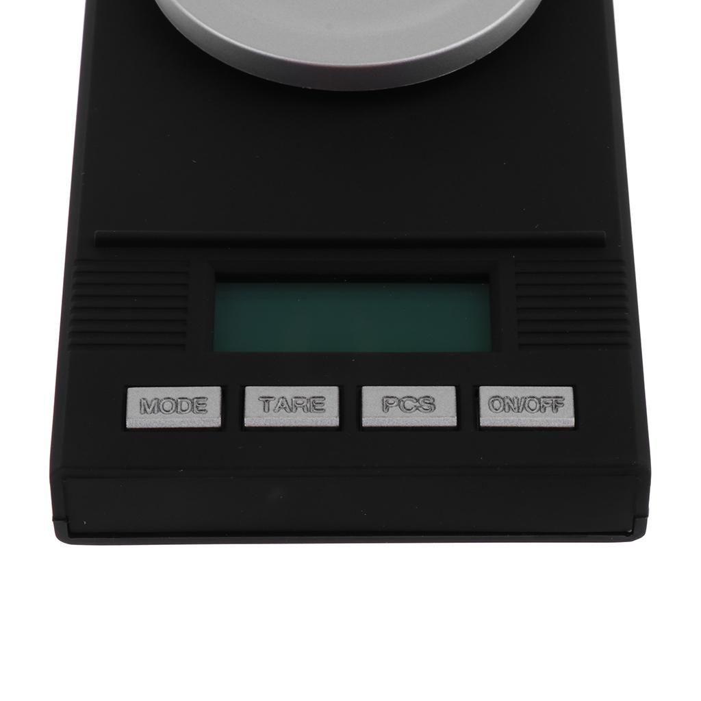 50g/0.001g Pocket Jewelry Scale Electronic Scale 6 Units LCD Backlit Display