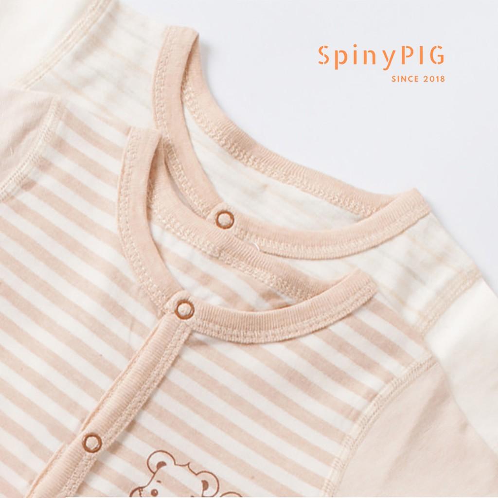Áo sơ sinh 0-2 tuổi 100% cotton hữu cơ tự nhiên không chất tẩy nhuộm