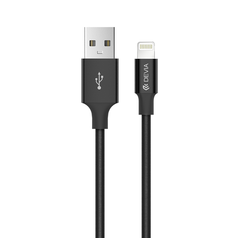 Cáp Lightning USB Pheez Series 5V 2.4A 1M - Hàng chính hãng Devia