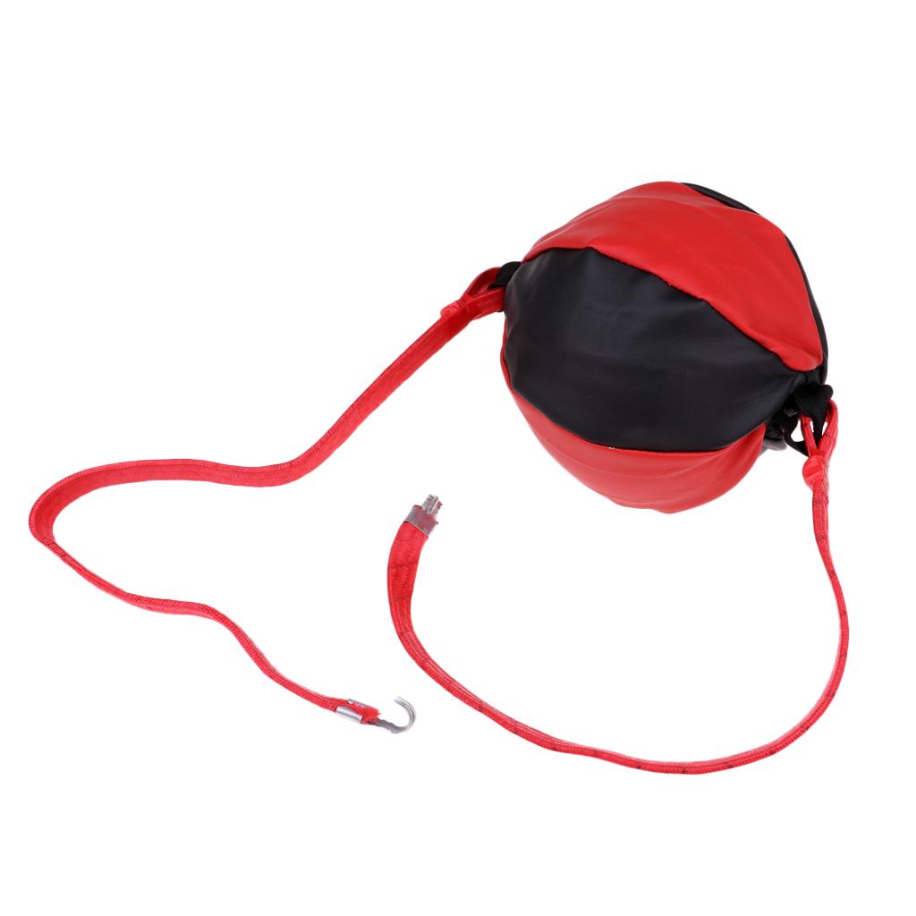 Boxing Speed Ball MMA Double End Punch Bag Floor to Ceiling Rope Training Punching Workout Fitness