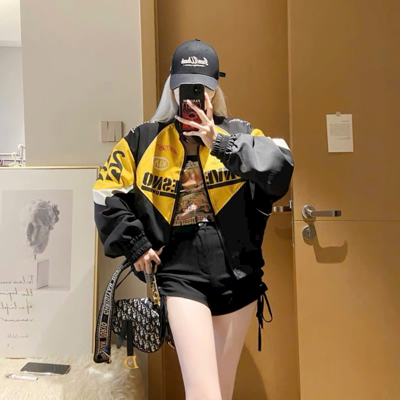 Áo Khoác Dù UNVESNO LOGO Nam Nữ Ulzzang Unisex Form Rộng Bomber TRƠN Jacket (Ảnh thật/ Có sẳn), áo khoác bomber bòng chày cổ cao thể thao chống nắng chống nước