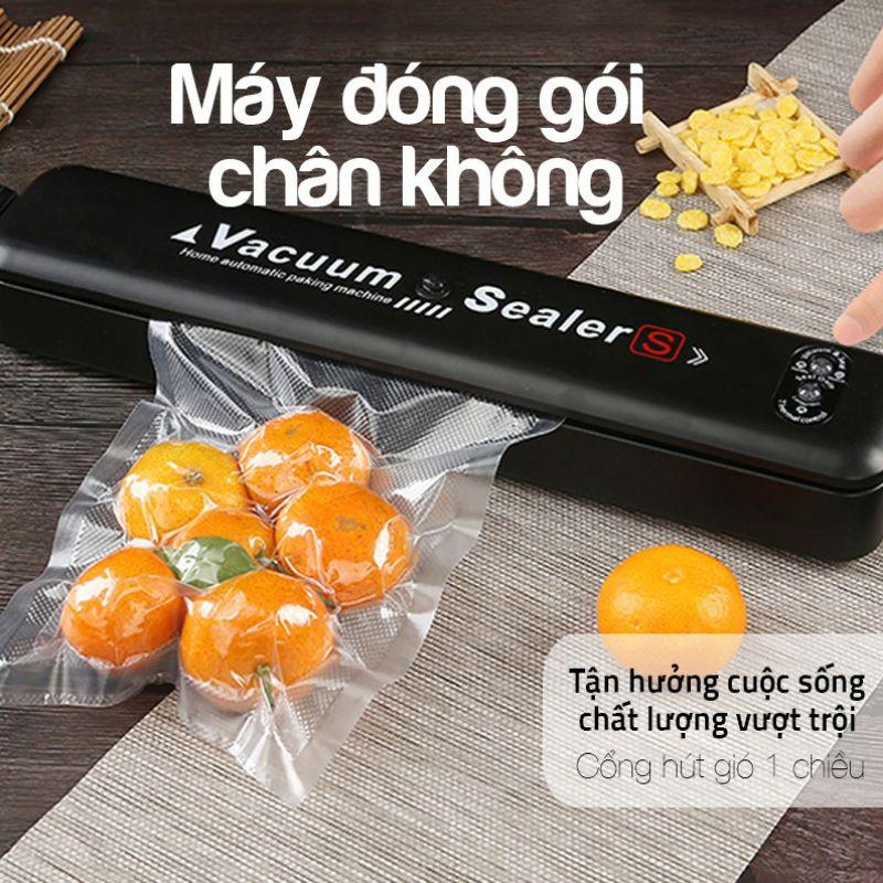 Máy Hút Chân Không Thực Phẩm Kèm Hàn Miệng Túi Vacuum Sealer